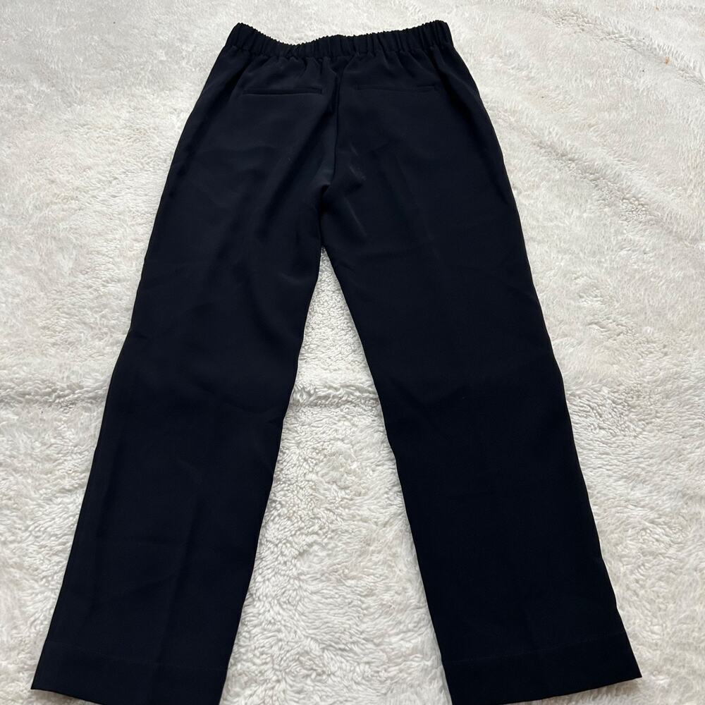 Vince Womens Straight Leg Trouser Pants Black S Career Business Teacher Workwear - Picture 3 of 6